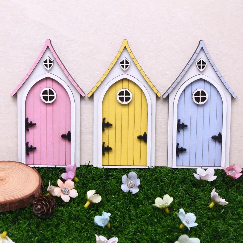 Smart Garden Diy - บ้านตุ๊กตา มินิไม้ประตูเทพนิยายบ้านตุ๊กตาโนมประตูรุ่นสวนจิ๋ว DIY เฟอร์นิเจอร์ตกแต่งอุปกรณ์เสริม