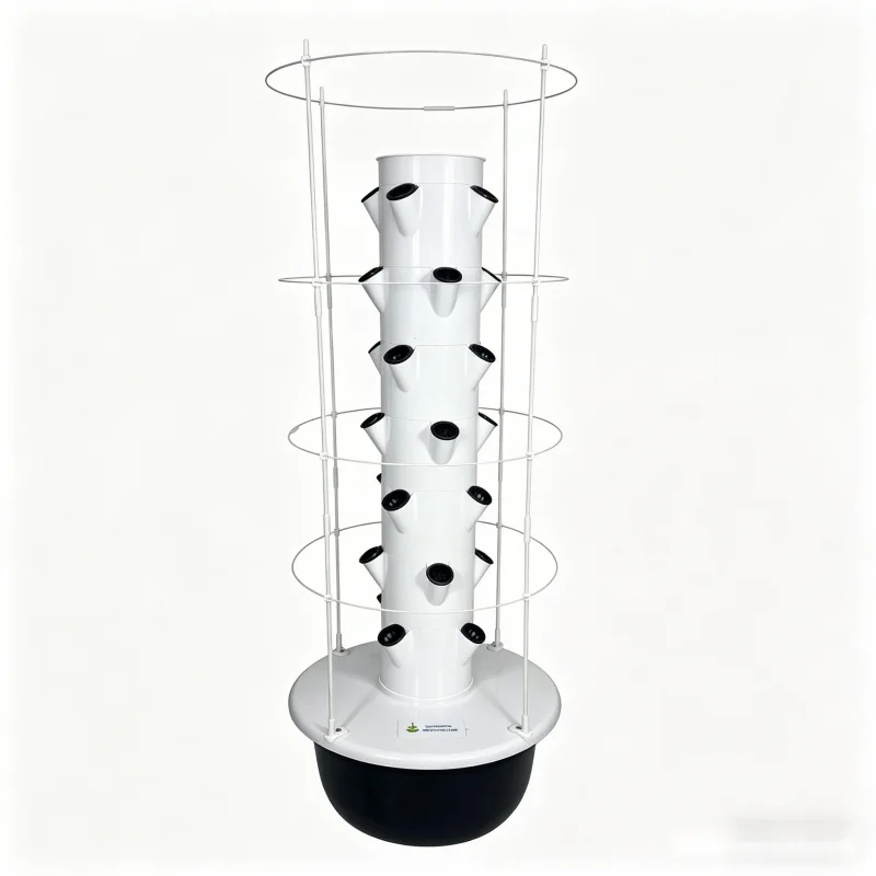 Smart Garden Trellis - หอปลูกผักไฮโดรโปนิกส์แนวตั้ง 7 ชั้น พร้อมโครงตาข่าย ปลูกผักในร่มแบบสมาร์ท ระบบปลูกพืชไร้ดิน