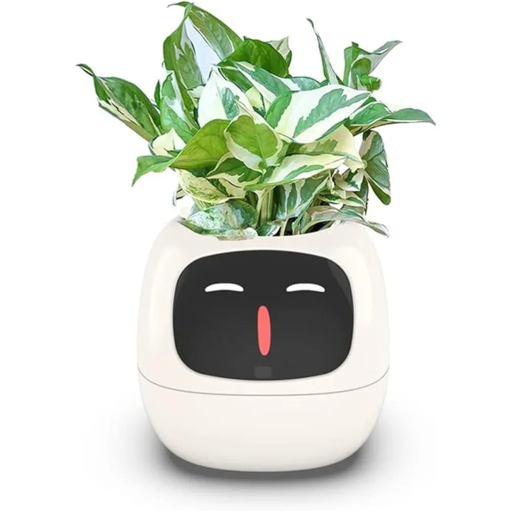 Smart Garden Ai - กระถางดอกไม้อัจฉริยะพร้อมชิป AI 7 เซ็นเซอร์ ดูแลต้นไม้อัตโนมัติ สำหรับบ้าน
