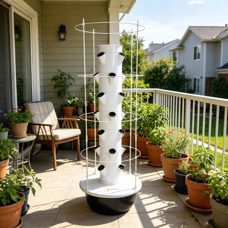 หอปลูกผักแนวตั้ง 7 ชั้น พร้อมโ - Smart Garden Trellis บทวิจารณ์และราคา