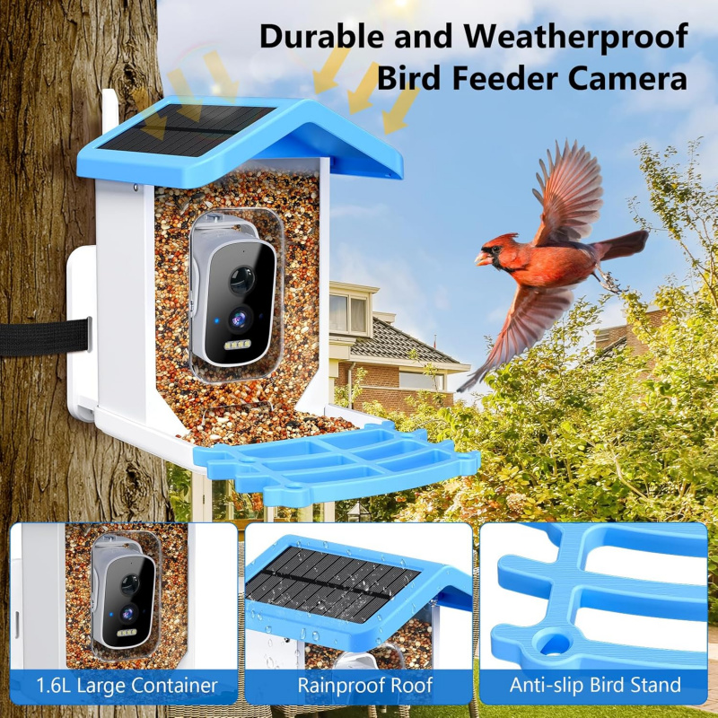 เครื่องให้อาหารนกอัจฉริยะพร้อม - Smart Garden Ai บทวิจารณ์และราคา