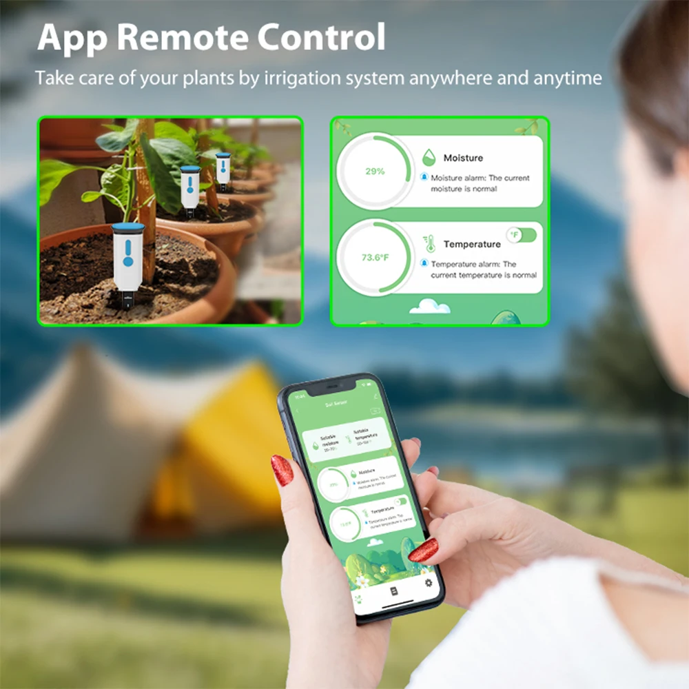 Haozee Tuya Smart WiFi เซ็นเซอ - Smart Garden Sensors บทวิจารณ์และราคา