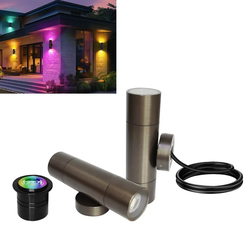 โคมไฟติดผนัง LED สำหรับภายนอกอ - Smart Garden Is บทวิจารณ์และราคา