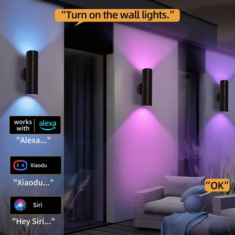 โคมไฟติดผนัง LED สำหรับภายนอกอ - Smart Garden Is บทวิจารณ์และราคา