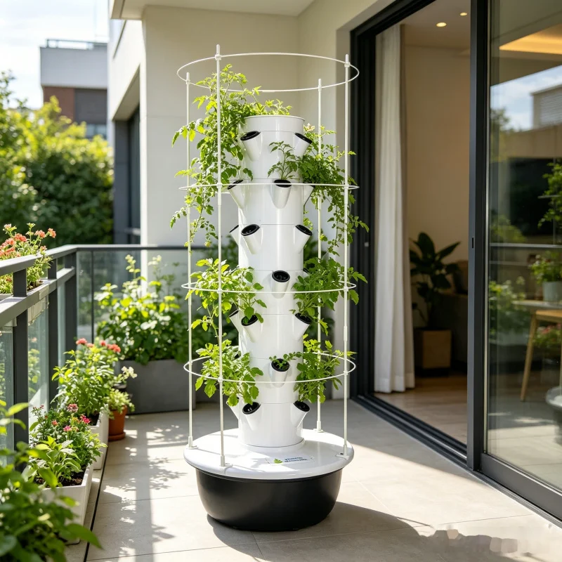 หอปลูกพืชแบบแอโรโปนิกส์ 5 ชั้น - Smart Garden Trellis บทวิจารณ์และราคา