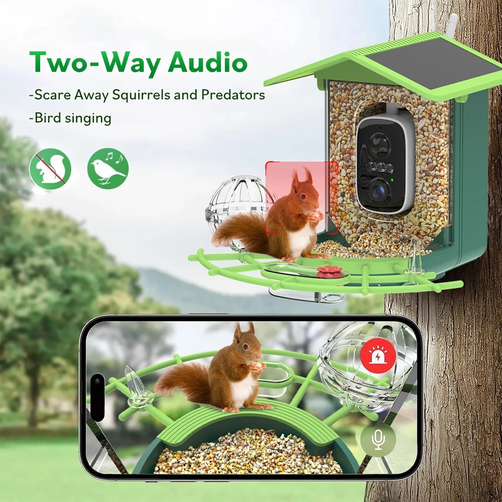 เครื่องให้อาหารนกอัจฉริยะพร้อม - Smart Garden Ai บทวิจารณ์และราคา