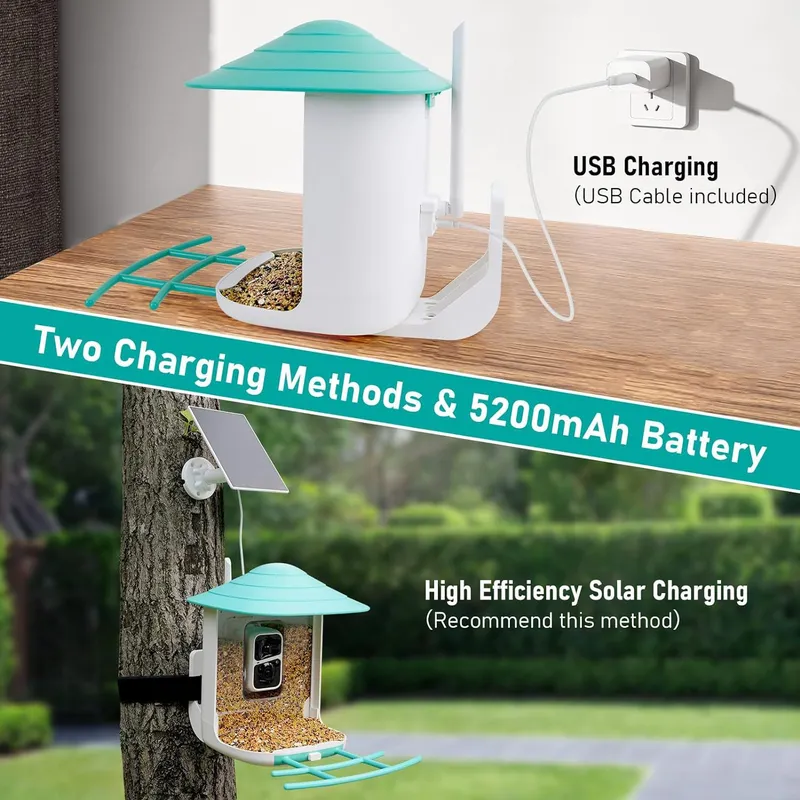 กล้องให้อาหารนกอัจฉริยะพร้อมระ - Smart Garden Ai บทวิจารณ์และราคา