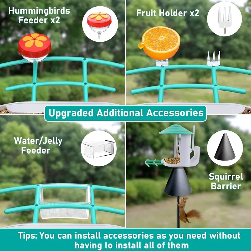 กล้องให้อาหารนกอัจฉริยะพร้อมระ - Smart Garden Ai บทวิจารณ์และราคา