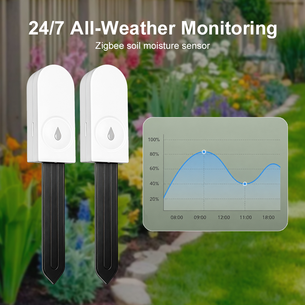 เซ็นเซอร์วัดความชื้นในดิน Zigb - Smart Garden Sensors บทวิจารณ์และราคา