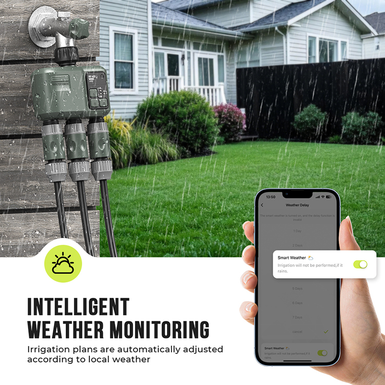ระบบตั้งเวลาควบคุมการรดน้ำต้นไ - Smart Garden Design บทวิจารณ์และราคา