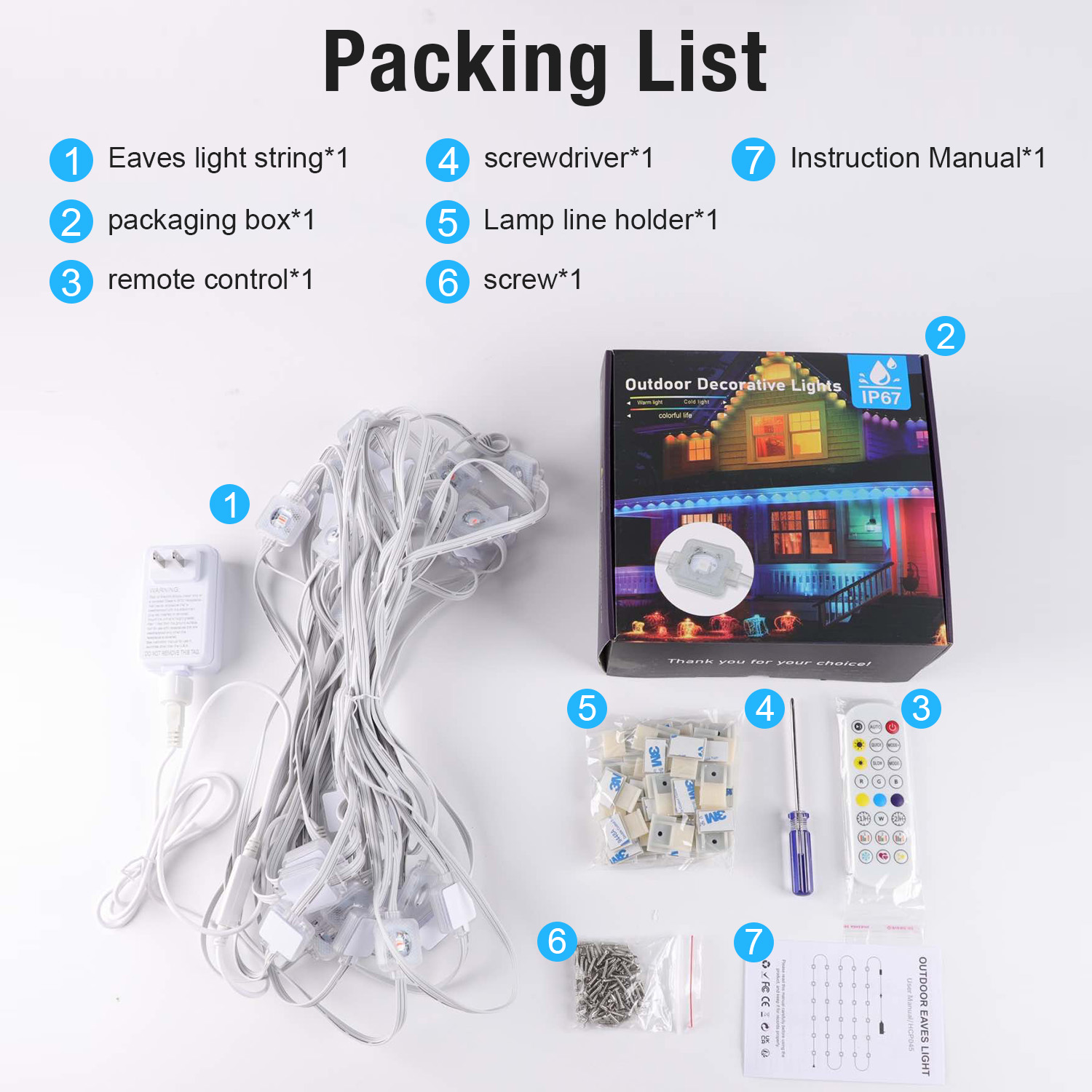 ไฟประดับระเบียง 10 ม./15 ม./30 - Smart Garden Diy บทวิจารณ์และราคา