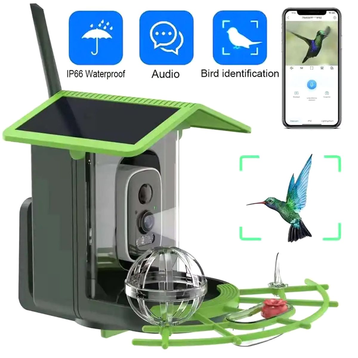 กล้องให้อาหารนกอัจฉริยะ ABPP พ - Smart Garden Ai บทวิจารณ์และราคา