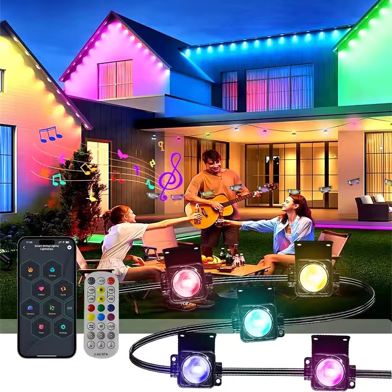 ไฟตกแต่งหลังคาอัจฉริยะ RGBIC 1 - Smart Garden Diy บทวิจารณ์และราคา