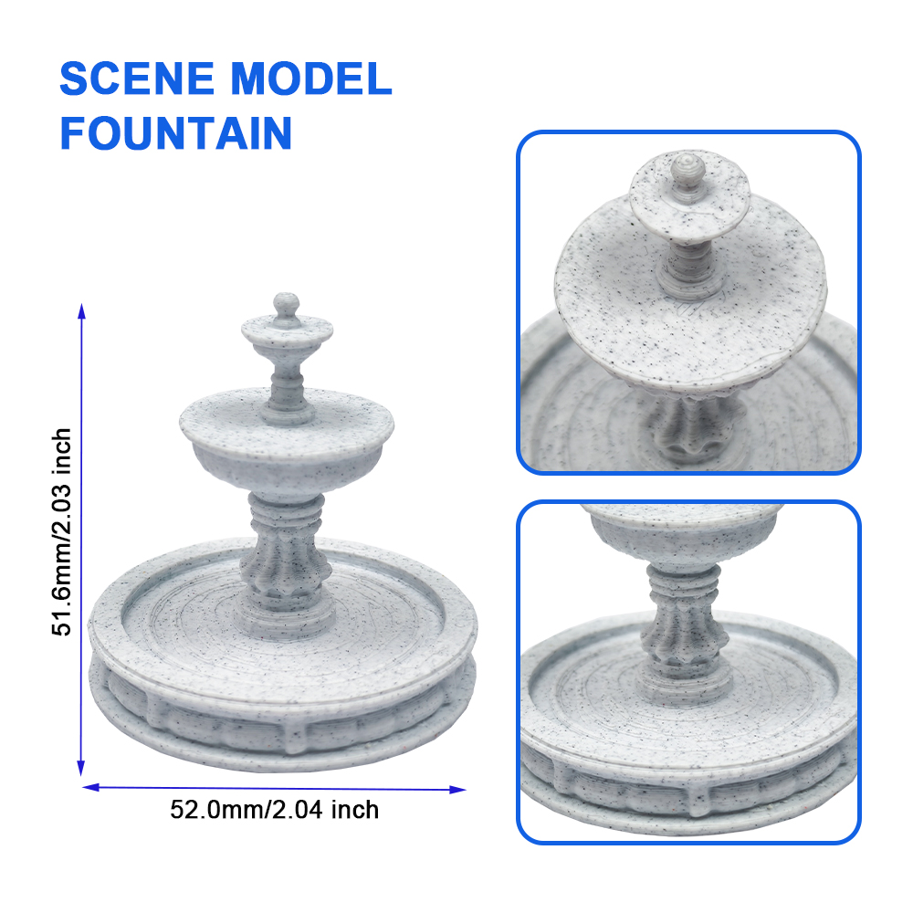 1 ชิ้น/2 ชิ้น น้ำพุจิ๋วจำลอง ส - Smart Garden Diy บทวิจารณ์และราคา