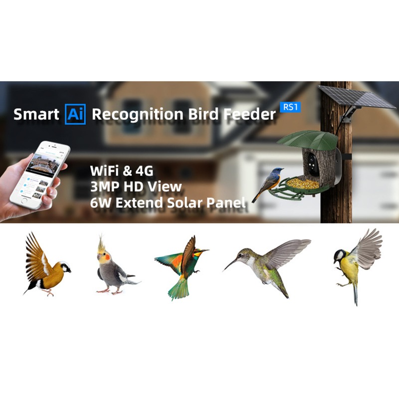 เครื่องให้อาหารนกอัจฉริยะพลังง - Smart Garden Ai บทวิจารณ์และราคา