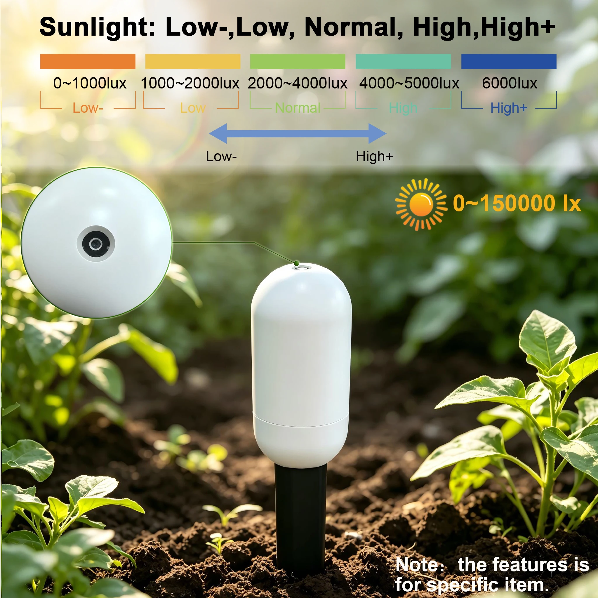 เครื่องตรวจวัดความชื้นและอุณหภ - Smart Garden Sensors บทวิจารณ์และราคา