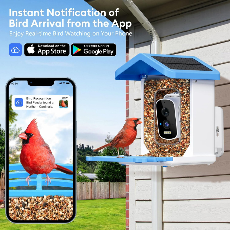 เครื่องให้อาหารนกอัจฉริยะแบบ W - Smart Garden Ai บทวิจารณ์และราคา