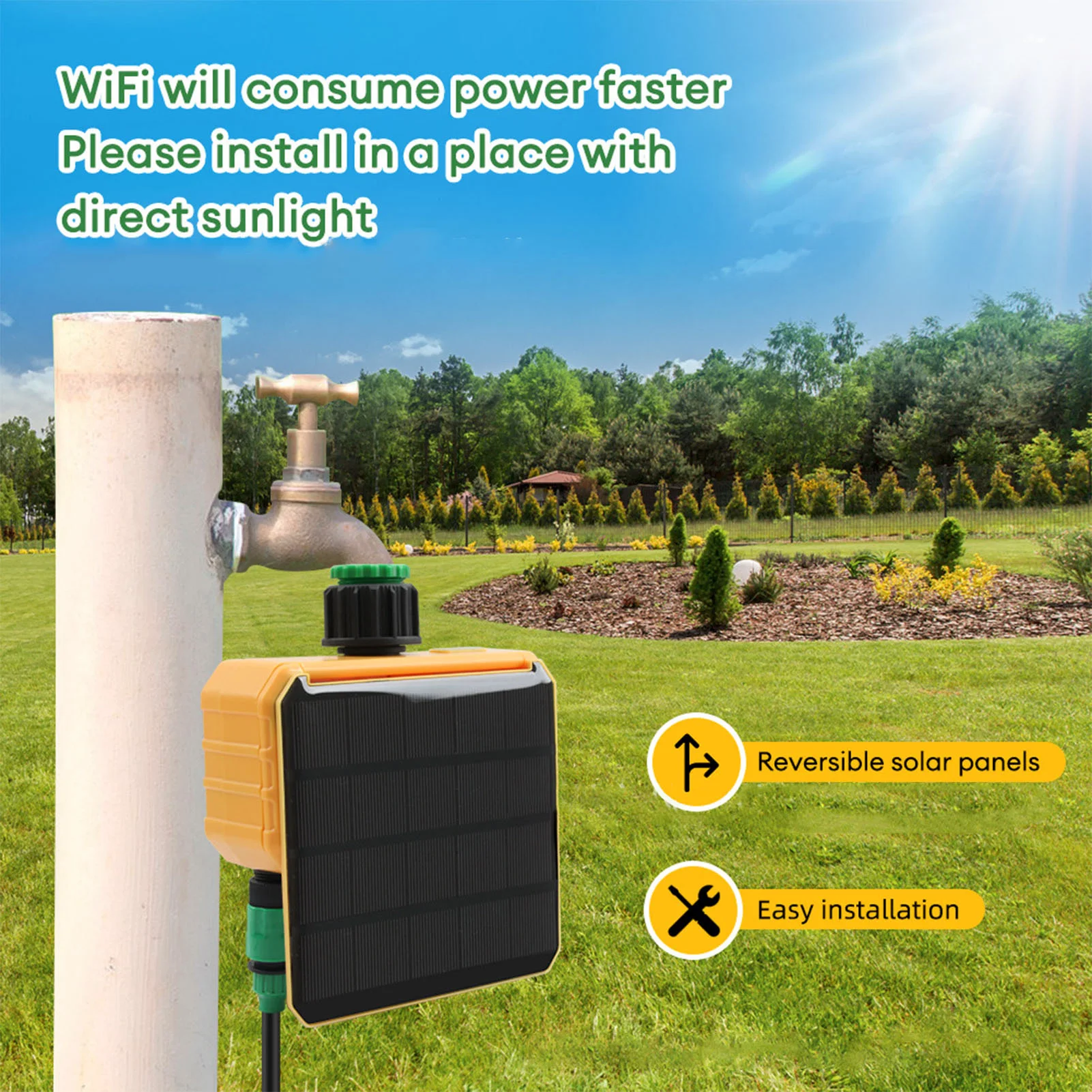 ตัวตั้งเวลาควบคุมการรดน้ำอัจฉร - Smart Garden Is บทวิจารณ์และราคา