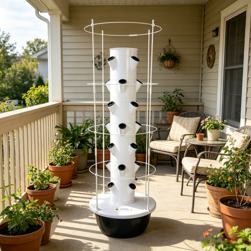 หอปลูกผักไฮโดรโปนิกส์แนวตั้ง 7 - Smart Garden Trellis บทวิจารณ์และราคา