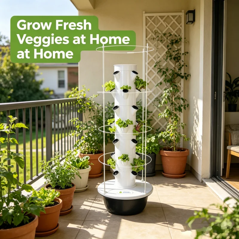 ระบบปลูกผักไฮโดรโปนิกส์แนวตั้ง - Smart Garden Trellis บทวิจารณ์และราคา