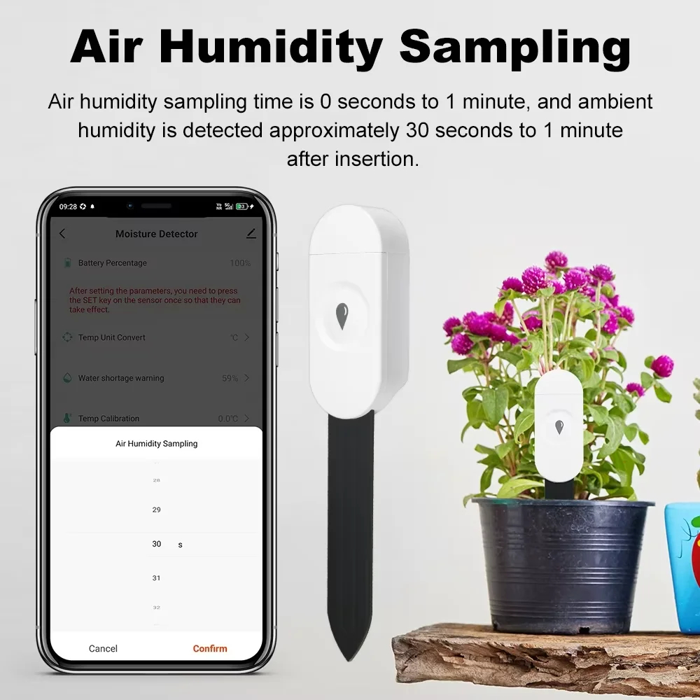 เครื่องตรวจวัดความชื้นและอุณหภ - Smart Garden Sensors บทวิจารณ์และราคา