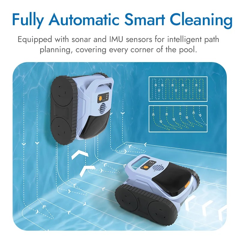 หุ่นยนต์ทำความสะอาดสระว่ายน้ำไ - Smart Garden Is บทวิจารณ์และราคา