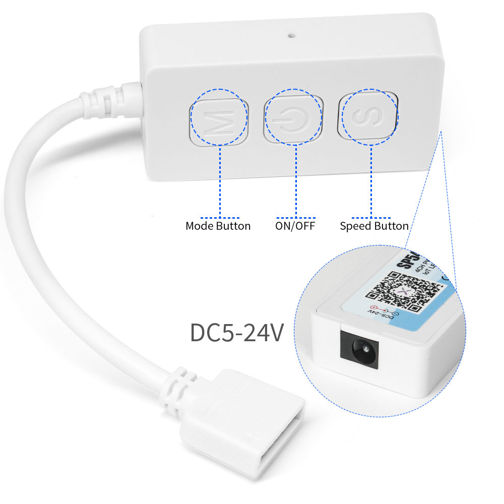 WS2812B WS2811ควบคุมแถบไฟ LED  - Smart Garden Light Controller บทวิจารณ์และราคา